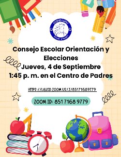 SSC Orientation Flyer - Spanish